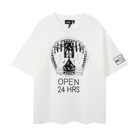 Haculla Palm Print Short Sleeve T Shirt - Picture 1 of 14